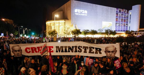 Rengetegen tüntettek az izraeli jogrend megváltoztatásának terve ellen